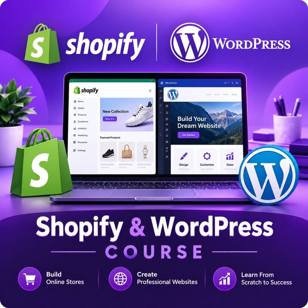 Shopify and WordPress